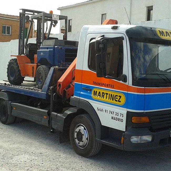 Transporte de mercancías en Madrid