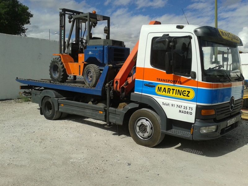 Transporte mercancías Madrid