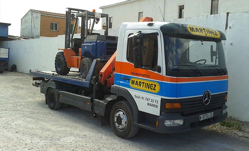 Transporte de mercancías en Madrid